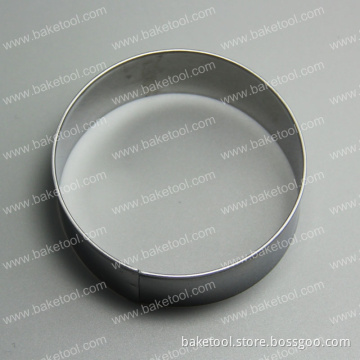 Stainless Steel Round Shape Cutter Cake Cookie Baking mold